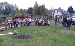 Výsadba stromů v zahradě Domova Simeon (3)